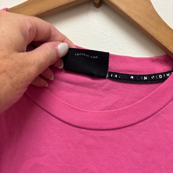 Lazy Oaf Back In 5 Minutes Tee Shirt - Picture 6 of 14